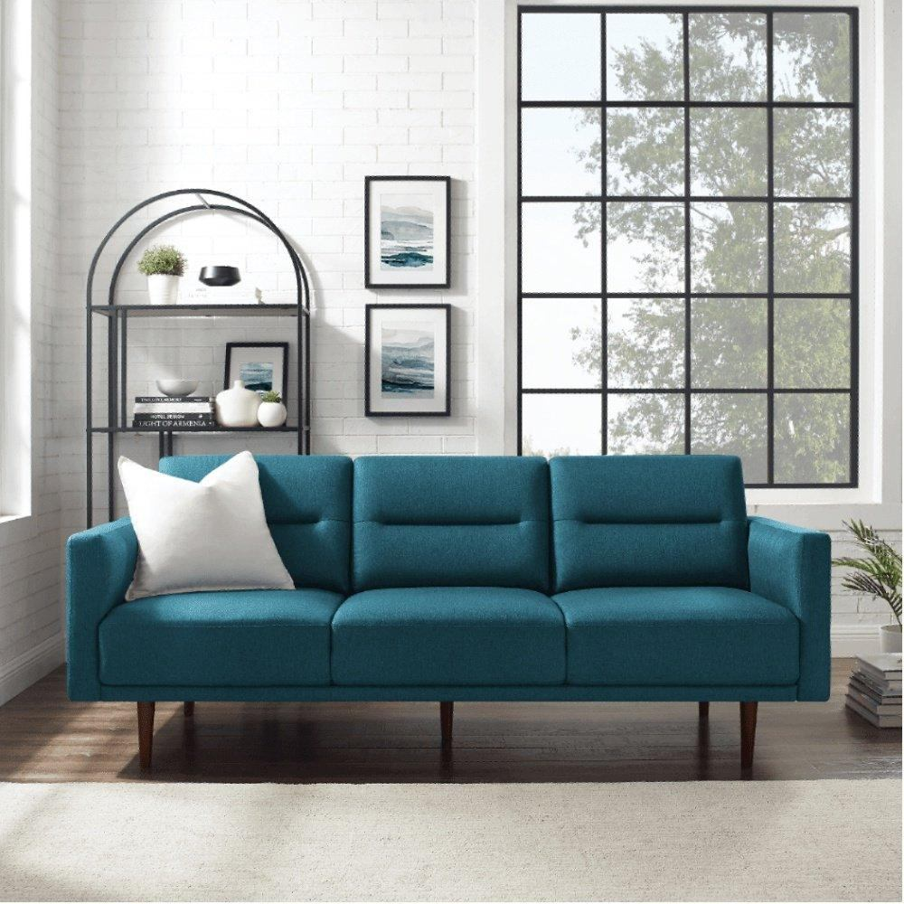 Art Leon Mid-century Sofa Set - Oak Inside
