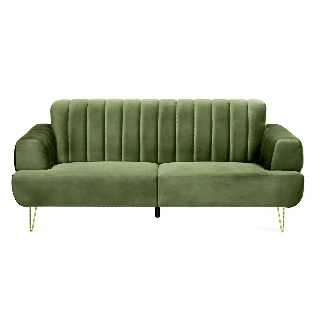 Somervilla Luxury Sofa Set In Suede