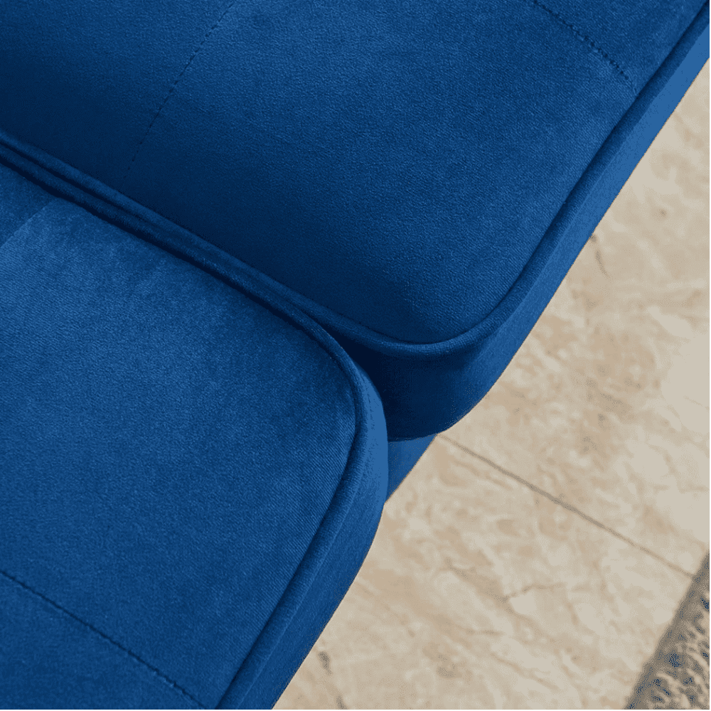 Block Down Straight Line Sofa Set - Oak Inside