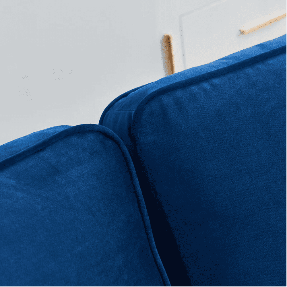Block Down Straight Line Sofa Set - Oak Inside