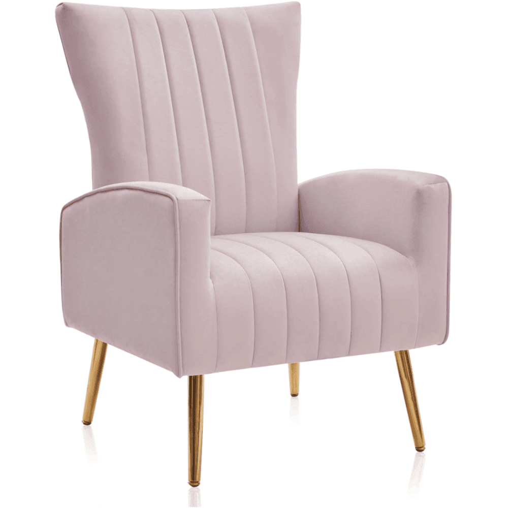 Bells Wing Back Chair - Oak Inside