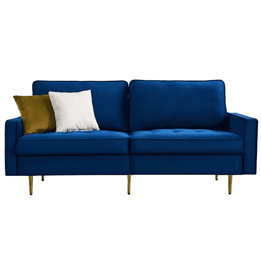 Block Down Straight Line Sofa Set - Oak Inside