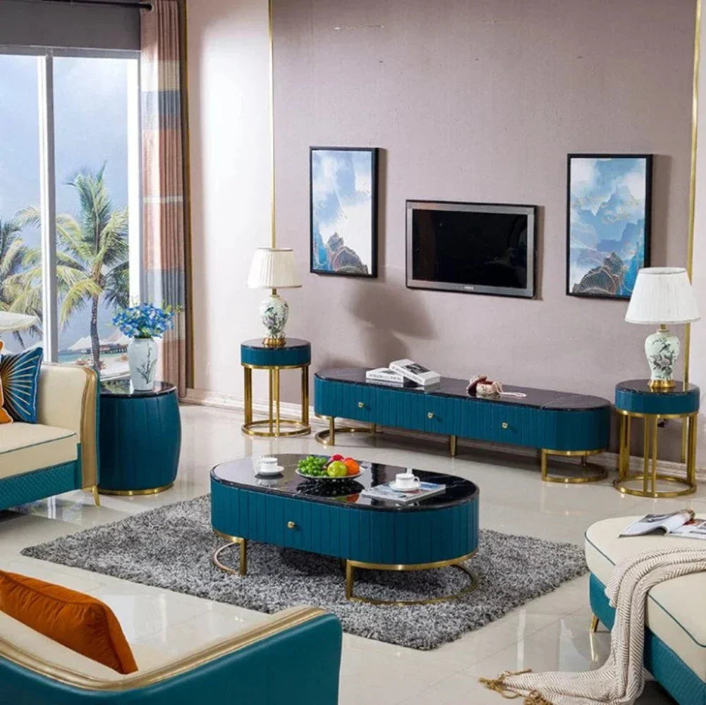 Urban Luxury Tv Unit & Center Table Combo