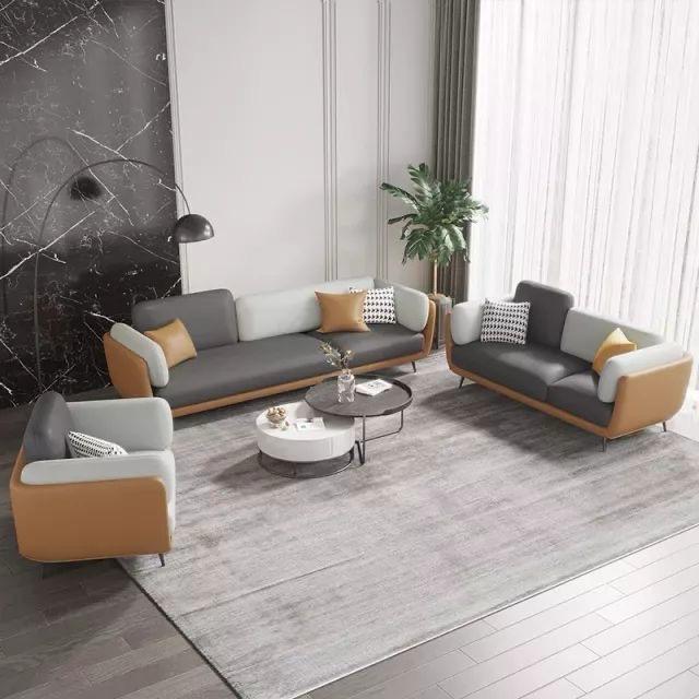 Bubbly Premium Sofa Set in Suede