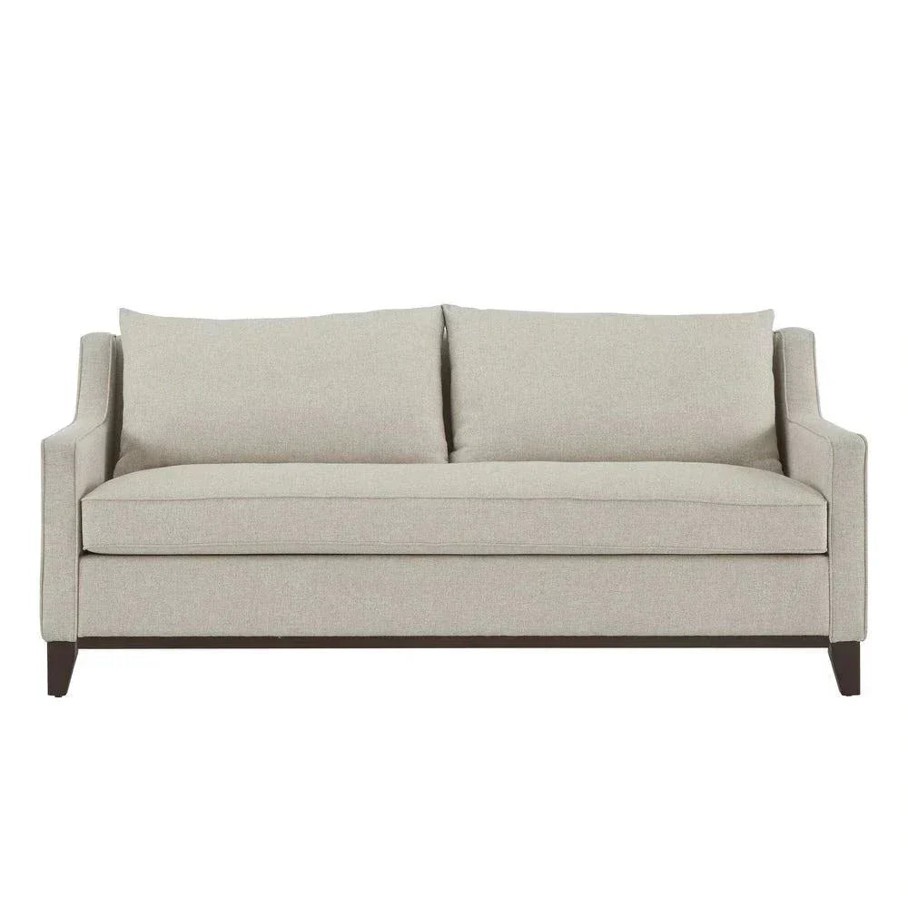 Donald Luxury Straight Line Sofa Set - Oak Inside