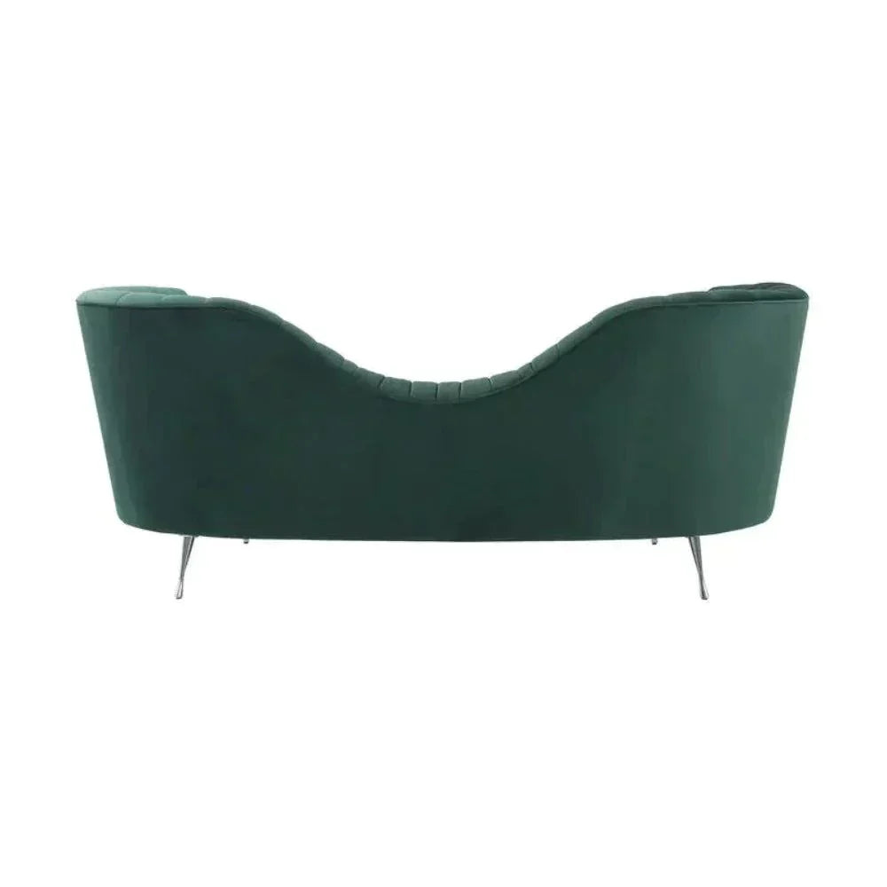 Angel Wing Luxury Modern Suede Sofa Set