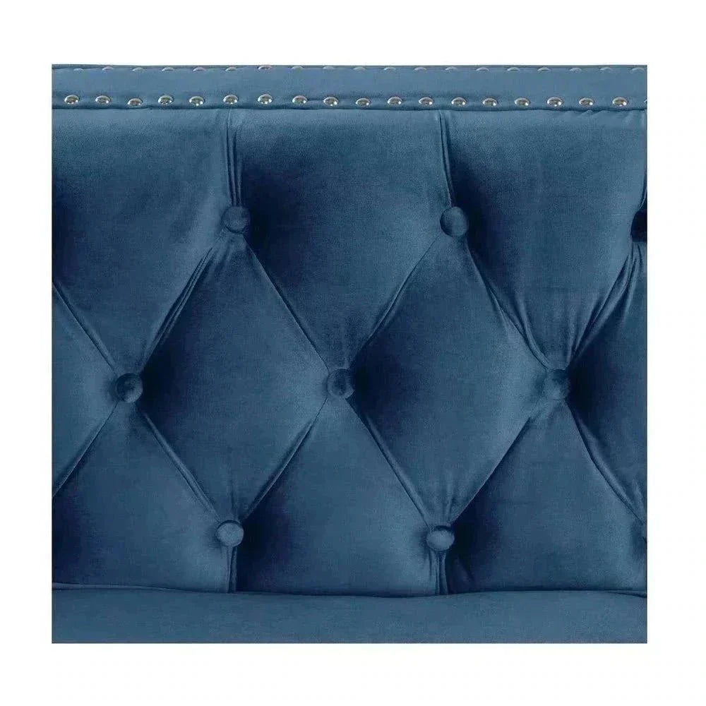 Livup Chesterfield Sofa Set - Oak Inside