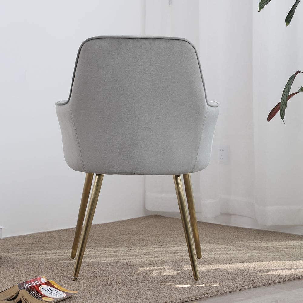 Oppo Suede Accent Chair - Oak Inside