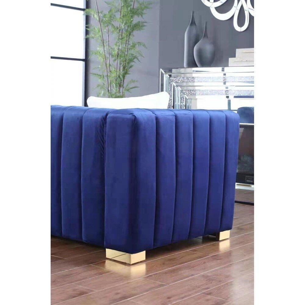 Proline Sofa Set with SS Legs - Oak Inside