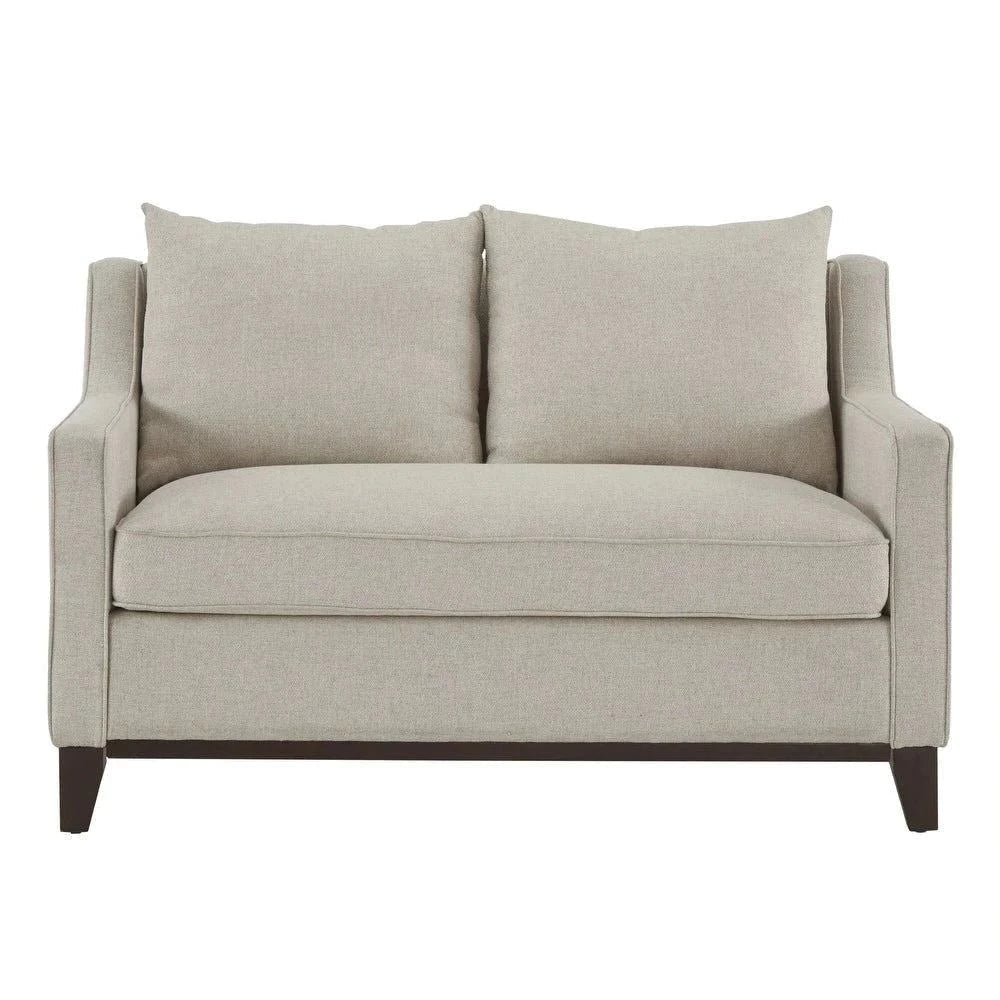 Donald Luxury Straight Line Sofa Set - Oak Inside