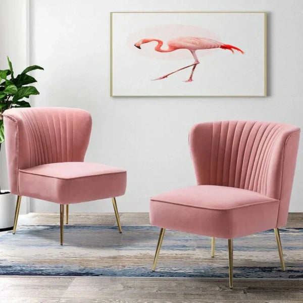Pepper Accent Chair ( Pair ) - Oak Inside