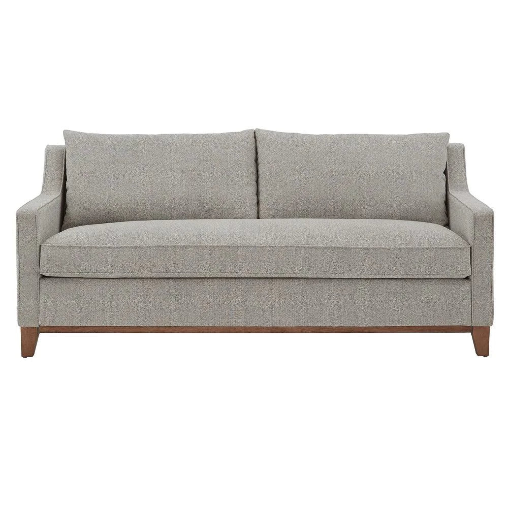 Donald Luxury Straight Line Sofa Set - Oak Inside