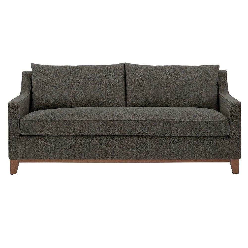 Donald Luxury Straight Line Sofa Set - Oak Inside